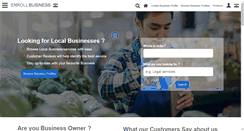 Desktop Screenshot of in.enrollbusiness.com